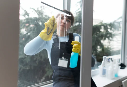 Nettoyage de vitres intérieures et extérieures à Chamarande